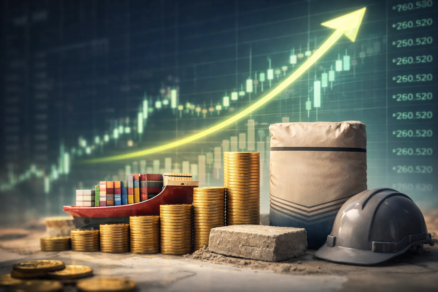 ارتفاع أسهم البحر الأحمر وأسمنت اليمامة بعد الإعلان عن عقود ونتائج مالية قوية